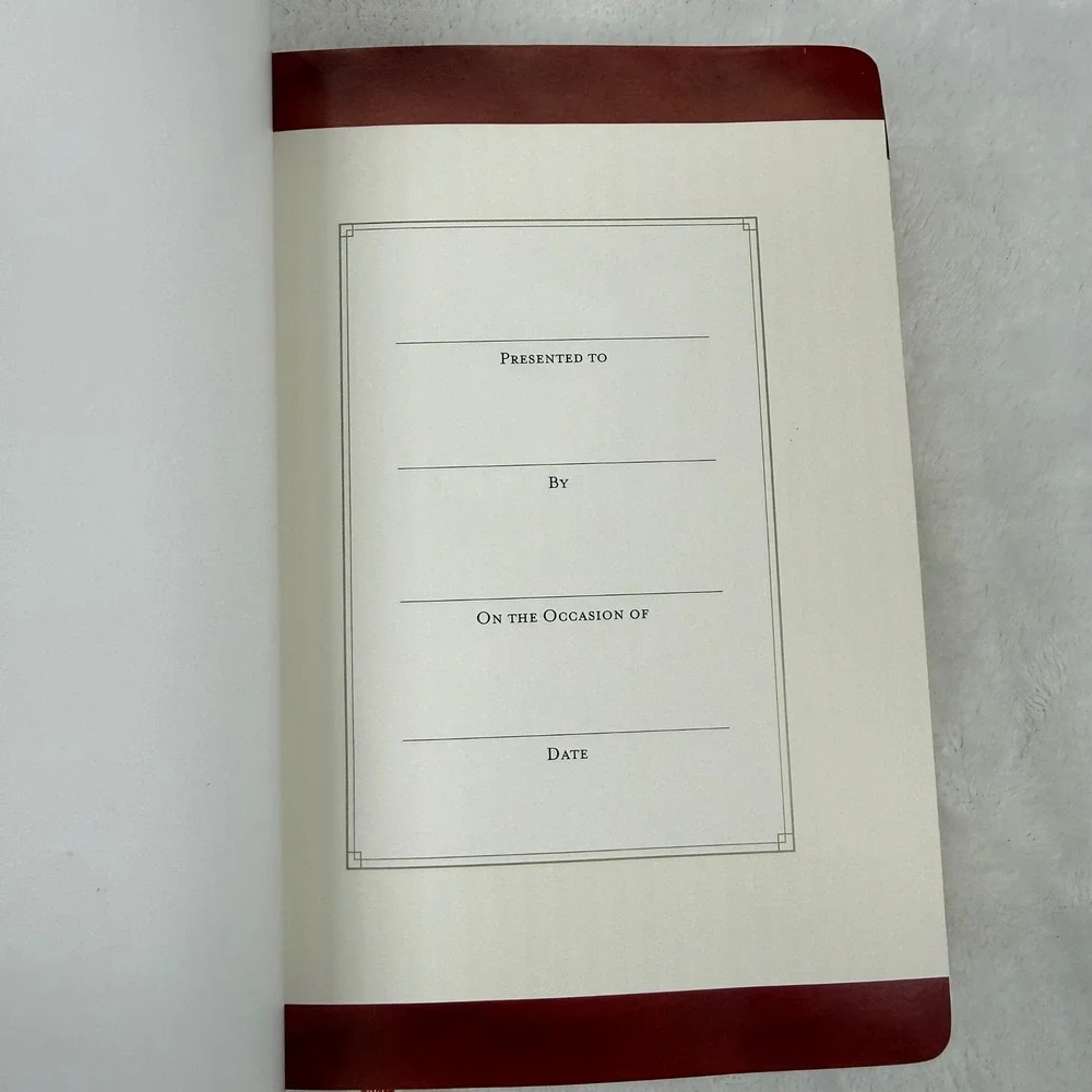 NLT Holy Bible Large‎ Print Compact Edition Brown Tan LeatherLike 9781414337593